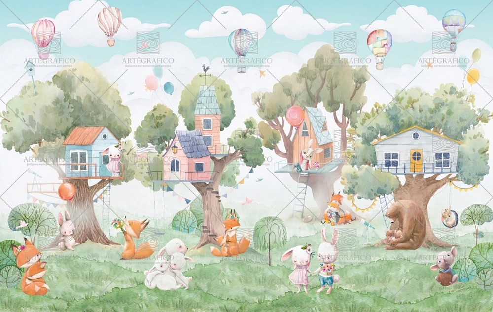 Фреска Artegrafico Childish AG-CHL-002